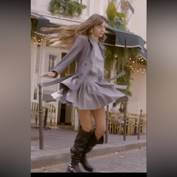 NWT Size S - Anthropologie MARE MARE PLEATED BELTED DRESS - Picture 9 of 16